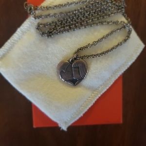 James Avery Kiss Charm necklace